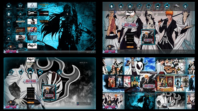 Blue Bleach Theme preview